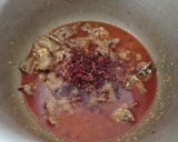 A picture of step 4 of Arvi Gosht.