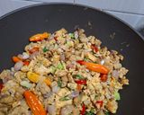Foto langkah ke 7 dari resep Orak-Arik Tempe Telur Terasi.
