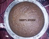A picture of step 8 of Moist Chocolate cake.
