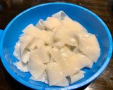 รูปขั้นตอนการทำที่ 4 ของ ก๋วยเตี๋ยวเส้นสดใน Microwave - Homemade Rice Noodles (Hofun)