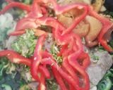 Foto del paso 2 de la receta: Jabalí o chancho con pimentónes rojos y champiñón