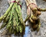 Une image de l'étape 1 de 🌾🍃ASPERGES VERTES ŒUFS 🥚 COCOTTES 🪺.