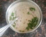 A picture of step 3 of Lobia Chilla.