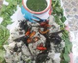 A picture of step 9 of Methi palak dhokla.