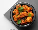 A picture of step 8 of Kashmiri dum aloo (Dry).
