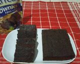 Foto langkah ke 4 dari resep Brownies Coklat (Premiks NutriCake).