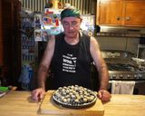 A picture of step 7 of Blueberry Pie.