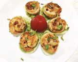 Hình bước làm 5 của món Tôm salad bơ