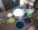 A picture of step 1 of Muharram ka sharbat.