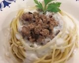Foto del paso 10 de la receta: Spaghetti con salsa bechamel y carne molida