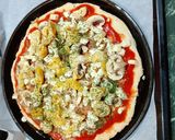 Foto del passaggio 13 della ricetta Pizza di terra e mare
