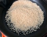 A picture of step 2 of Goma Ae (Vegetable with sesame sauce).