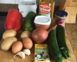 Foto del paso 1 de la receta: Pisto con huevos y bonito