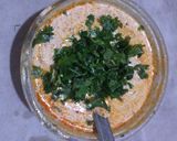 A picture of step 4 of Dahi tikhari.