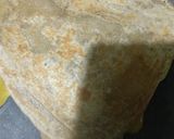 A picture of step 5 of Aanda parantha (egg parantha).