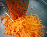 A picture of step 1 of Gajrela (Gajar ka Halwa).