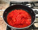 A picture of step 4 of Chilli Jam.