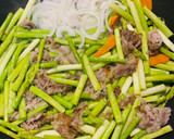 蘆筍炒肥牛的食譜步驟2照片