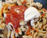 Foto del paso 7 de la receta Ñoquis con pollo