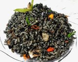 Foto langkah ke 3 dari resep Nasi Goreng Cumi Hitam.
