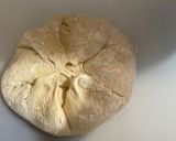 A picture of step 3 of Artisan style white bread.