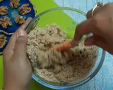 A picture of step 4 of WALNUT, WHOLE WHEAT AND SEMOLINA BAKED COOKIES.