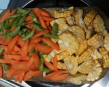 Foto langkah ke 3 dari resep Oseng Jamur+Sayur.