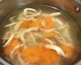Hình bước làm 1 của món Canh cải nấm bào ngư