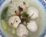 Foto langkah ke 8 dari resep Baso Ikan Ekor Kuning Singapura Enak, Kenyal & Gurih.