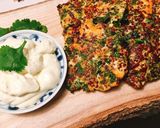 Foto del paso 10 de la receta Tortillitas de kale y quinoa thai