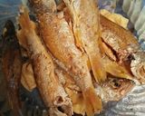 Foto langkah ke 4 dari resep Balado Hijau Ikan Karang Tahu Goreng.