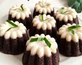 Foto langkah ke 5 dari resep Kue Putu Ayu Ketan Hitam.