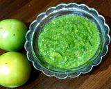 A picture of step 3 of Green Tomato Chutney.
