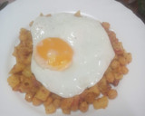 Foto del paso 5 de la receta: Garbanzos refritos con huevo frito
