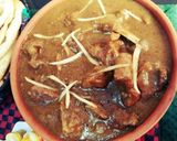 A picture of step 11 of Chinioti mutton kunna😋🍲.
