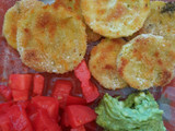 Milanesas de zapallito italiano 🥒 y berenjena 🍆