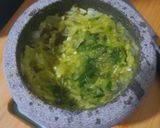 Gambar langkah 1 resipi Peria Tumis Udang.