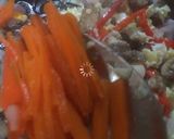 A picture of step 6 of Chinese fried rice.