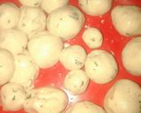 Foto langkah ke 4 dari resep Cilok Isi Keju & Kornet With Seblak.