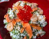 A picture of step 7 of Mixed Sushi Rice with Green Vegetables.