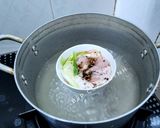 Hình bước làm 3 của món Óc heo hấp