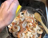 A picture of step 3 of Celebration Pasta with Shrimp.