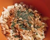 Foto del paso 1 de la receta: Migas con panceta, lomo y chorizo