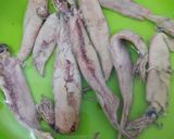 Foto langkah ke 1 dari resep 5.12 Tumis Bawang Pete Cumi Asin.