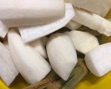 Hình bước làm 1 của món Bánh canh chay