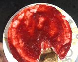 A picture of step 10 of Strawberry cheese cake.