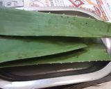 A picture of step 1 of ALovera juice.