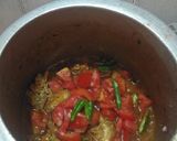 A picture of step 3 of Aloo keema recipe.
