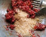 A picture of step 2 of Beetroot cutlets.