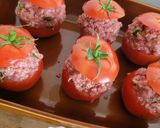 Une image de l'étape 3 de Tomates farcies.